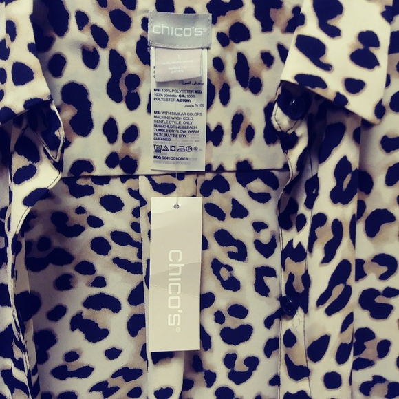 Chico's long tunic shirt - Picture 2 of 3